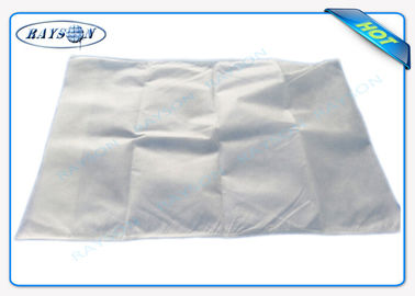 Les sacs non-tissés ITTC de textile tissé de couverture d'oreiller d'avion non délivrent un certificat 40 cm * 40 cm