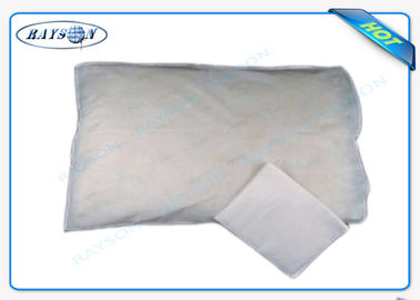Les sacs non-tissés ITTC de textile tissé de couverture d'oreiller d'avion non délivrent un certificat 40 cm * 40 cm