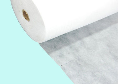 Imperméabilisez tissu 100% non tissé de glissement de Spunbond de polypropylène l'anti Rolls blanche/rouge/vert